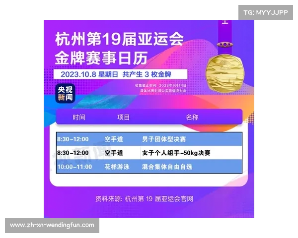 2023年杭州亚运会赛程全面公布精彩赛事不容错过 2023年杭州亚运会赛程全面公布精彩赛事不容错过